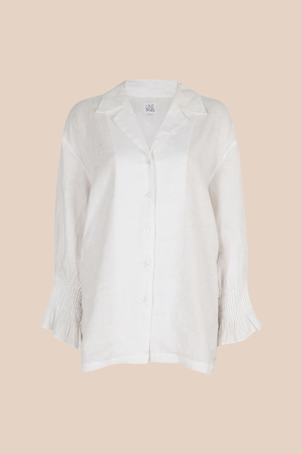 Amber linen blouse