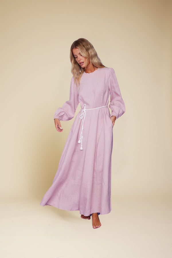 Saint long Linen dress