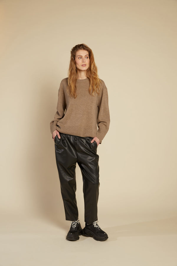 Ben leather trousers