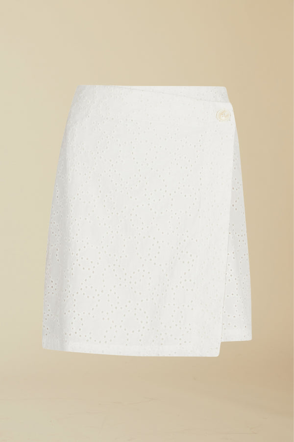Belle embroidery skirt