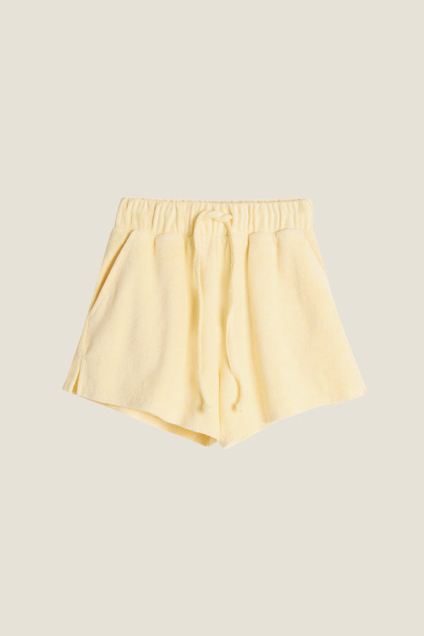 Line Of Oslo Alba Solid Shorts Short Yellow 060