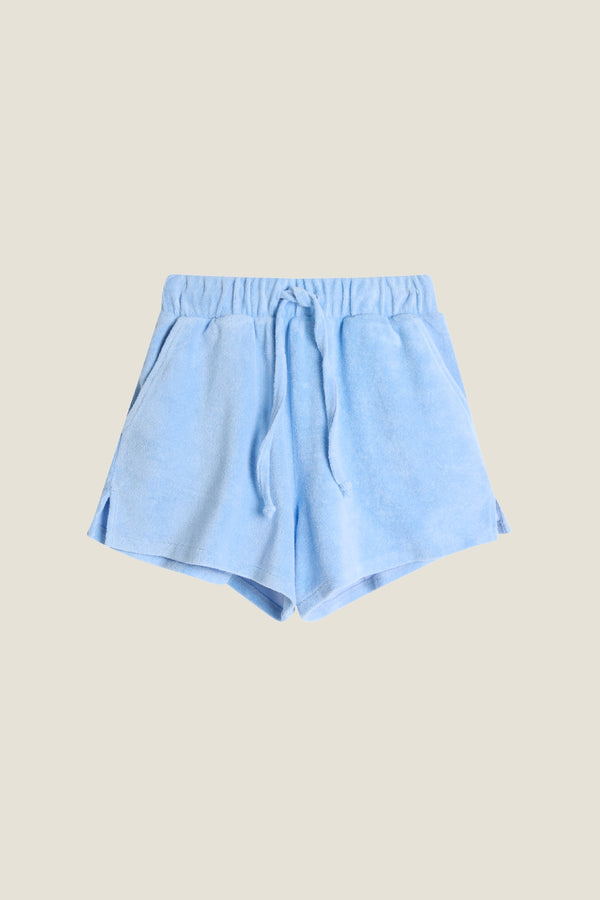 Line Of Oslo Alba Solid Shorts Short Light Blue 003