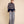 Line Of Oslo Andrea Stripe Knitted Sweater Knitted sweater Blue Stripe 083