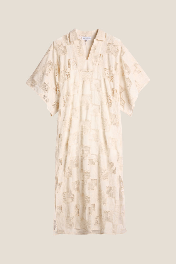 Line Of Oslo Anne Lace Dress Dress Sand 069