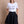 Line Of Oslo Aslaug Solid Skjørt Skirt Black 097
