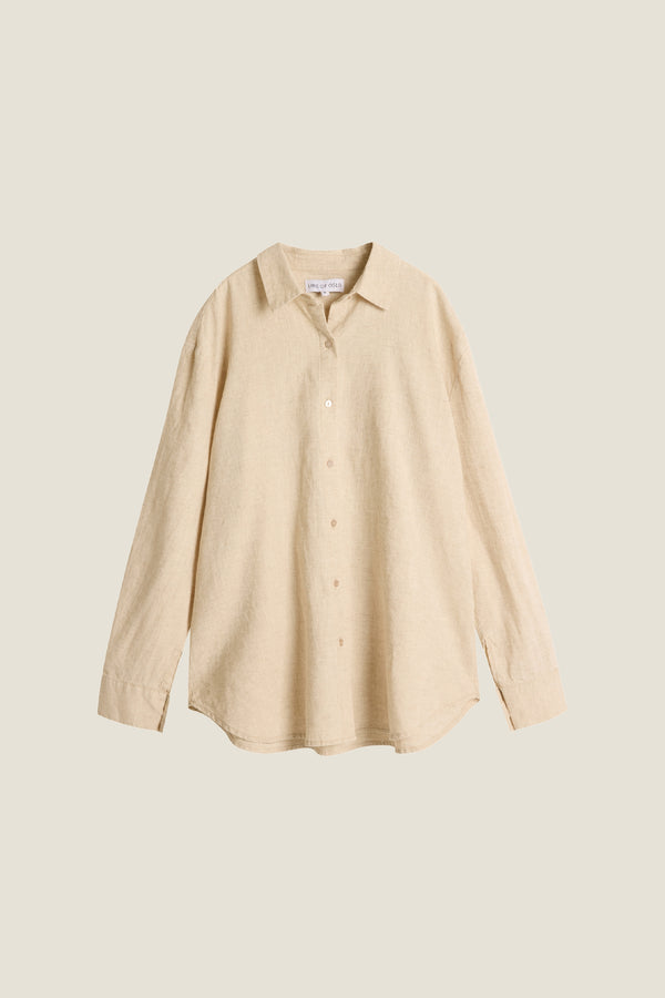 Line Of Oslo Basic 25 Shirt Top Sand 069