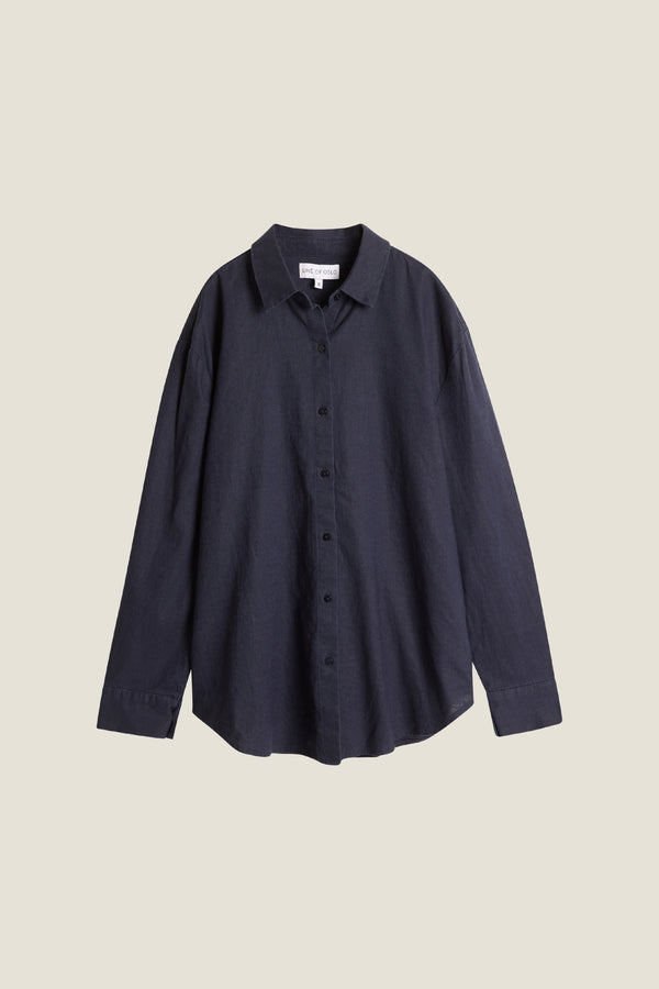 Line Of Oslo Basic 25 Shirt Top Blue 066