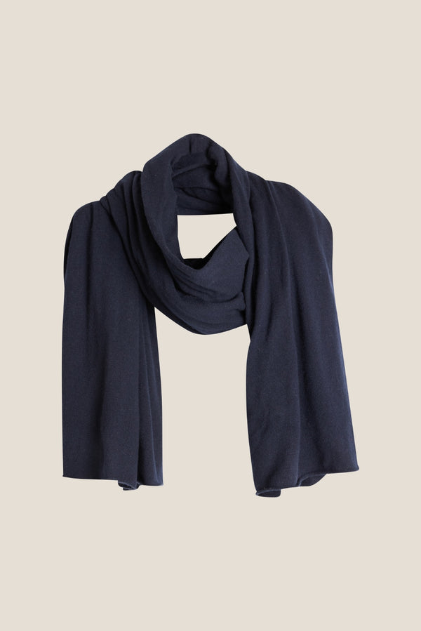 Line Of Oslo Big Scarf Scarf Blue 066