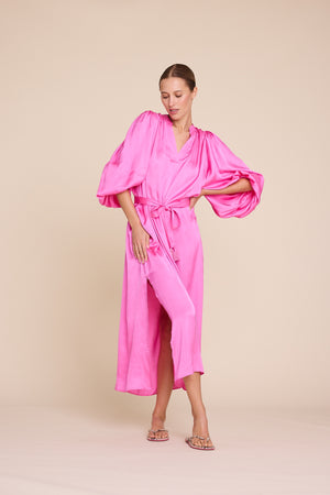 Line Of Oslo Billy Satin Dress Dress
