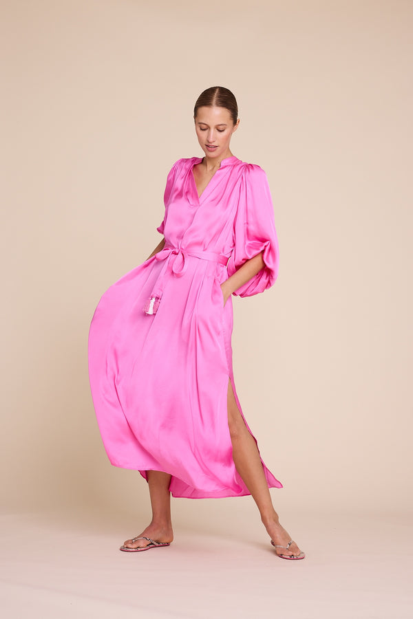 Line Of Oslo Billy Satin Dress Dress