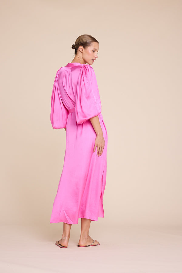 Line Of Oslo Billy Satin Dress Dress