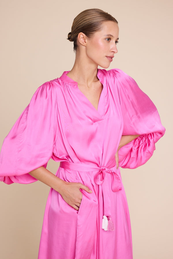 Line Of Oslo Billy Satin Dress Dress