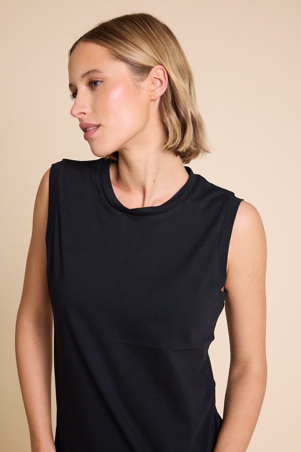 Line Of Oslo Bono Tank Top Sinlget Black 097