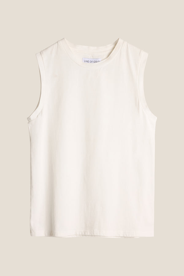 Line Of Oslo Bono Tank Top Sinlget White 001