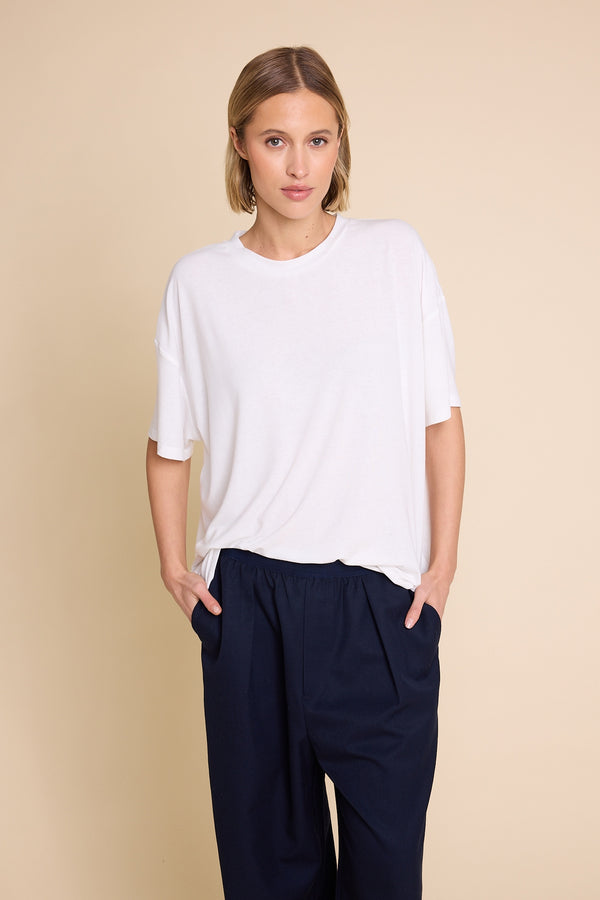 Line Of Oslo Bowie T-shirt T-shirt White 001