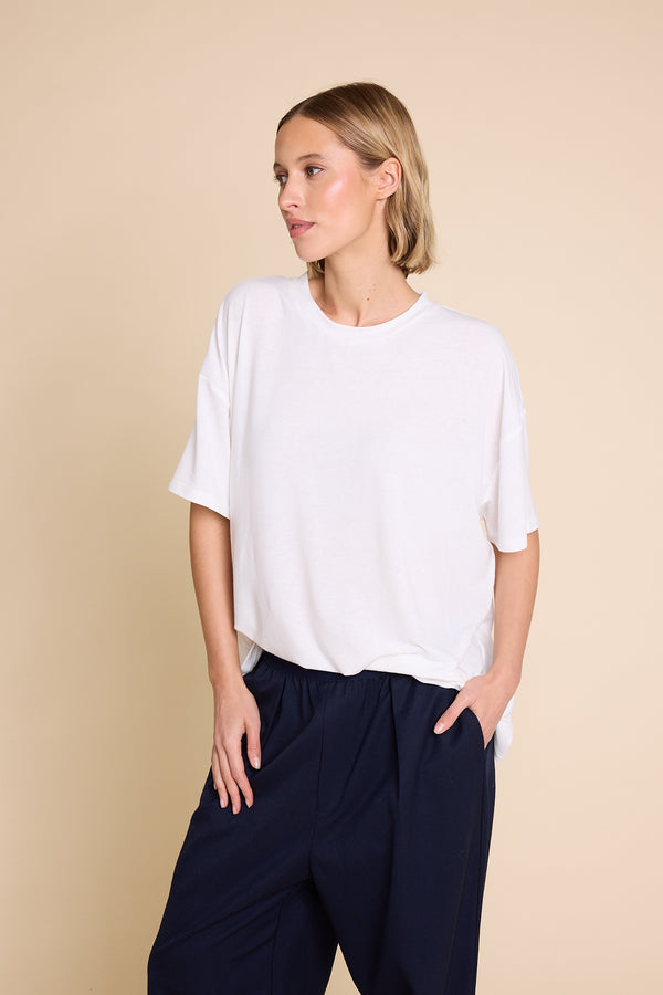 Line Of Oslo Bowie T-shirt T-shirt White 001