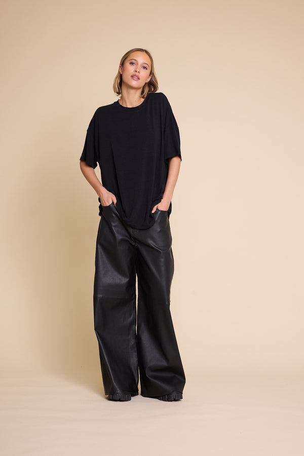 Line Of Oslo Bowie T-shirt T-shirt Black 097