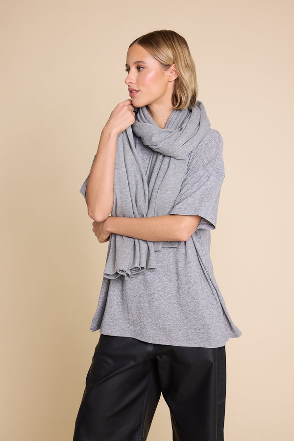 Line Of Oslo Bowie T-shirt T-shirt Grey Melange 006