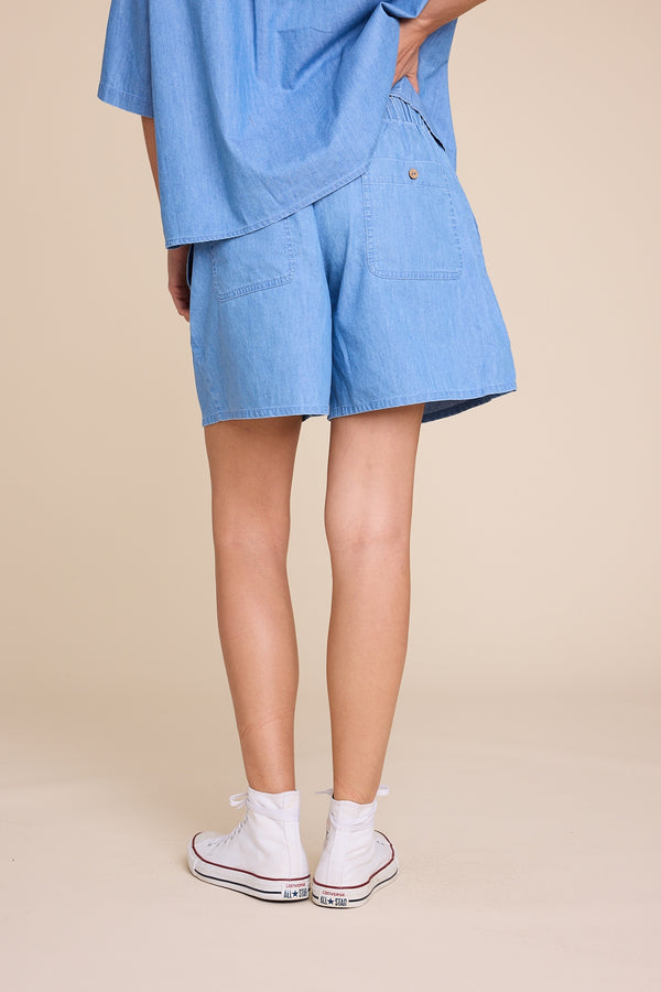 Line Of Oslo Boy Friend Shorts Short Light denim