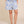 Line Of Oslo Boy Friend Lace Shorts Short Light Blue 003