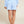 Line Of Oslo Boyfriend Shorts Short Light Blue 003