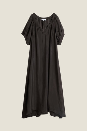 Line Of Oslo Britt Viscose Dress Dress Black 097