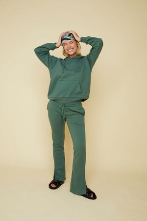 Line Of Oslo Bubba Hoodie Sweaters Army 119