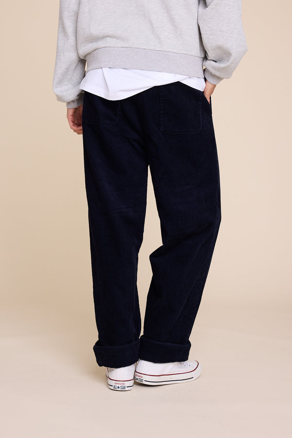 Line Of Oslo Chip Cord Trousers Trouser Dark blue