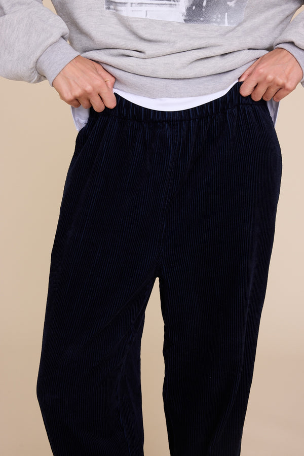 Line Of Oslo Chip Cord Trousers Trouser Dark blue