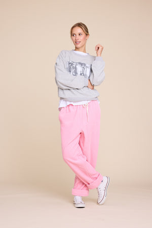 Line Of Oslo Chip Cord Trousers Trouser Pink 002