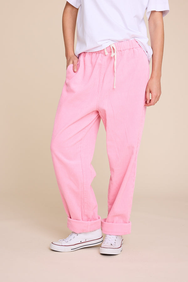 Line Of Oslo Chip Cord Trousers Trouser Pink 002