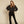Line Of Oslo Cooper Flare Suede 23 Trousers Trouser Black 097