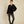 Line Of Oslo Cooper Straight 22 Trousers Trouser Black 097