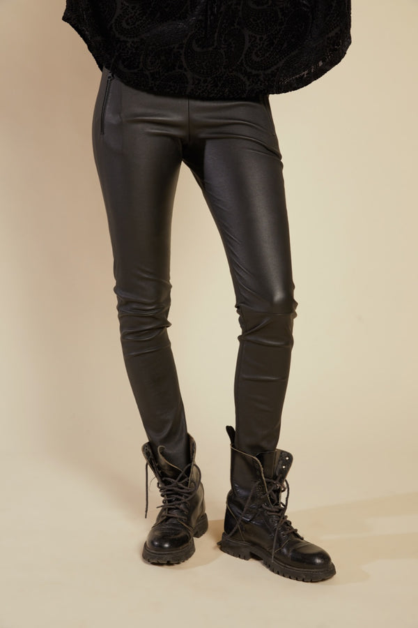 Line Of Oslo Cooper Straight 22 Trousers Trouser Black 097