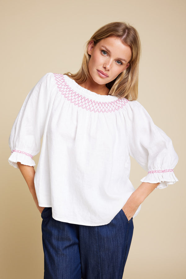 Cute linen blouse