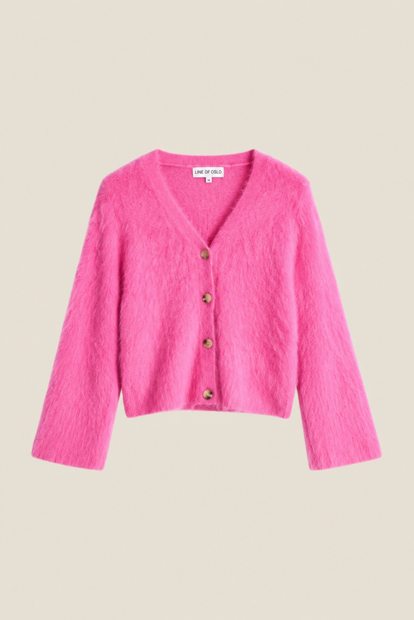 Line Of Oslo Elsa Cardigan Cardigan Pink 002