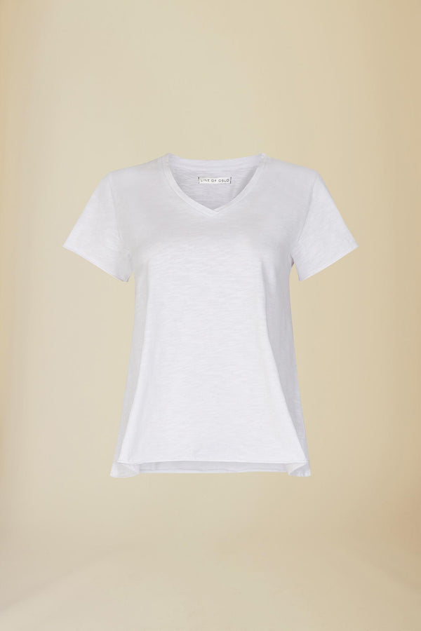 Line Of Oslo Elvis T-shirt T-shirt White 001