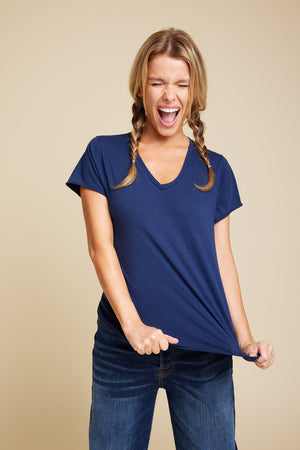 Line Of Oslo Elvis T-shirt T-shirt Blue 066