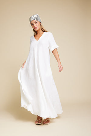 Line Of Oslo Eva Dress Dress White 001