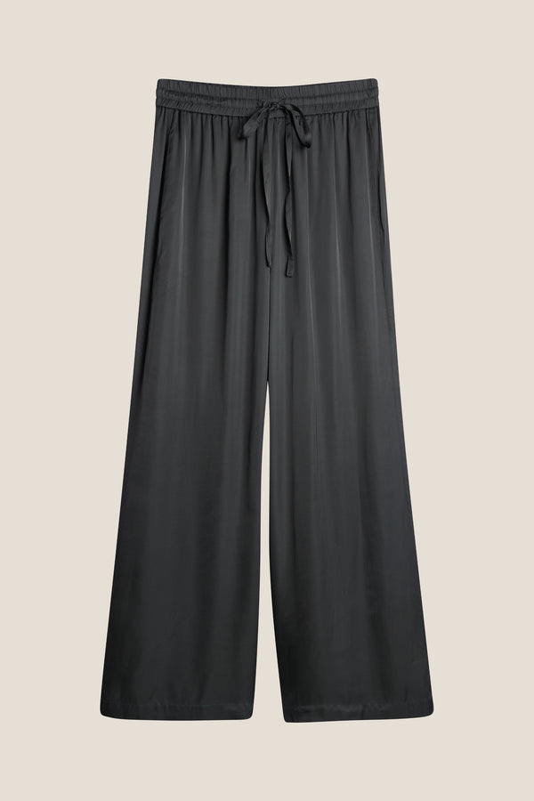 Line Of Oslo Fawcett Linen Trousers Trouser Black 097