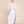 Line Of Oslo Fawcett Satin Stripe Trousers Trouser White w/ black stripe