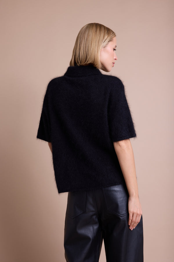 Line Of Oslo Grant Strikket Topp  Black 097