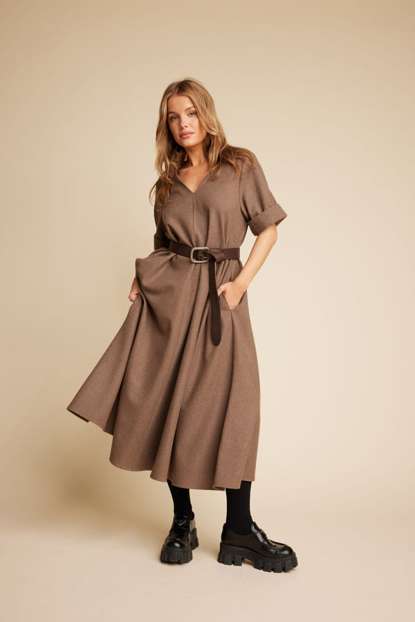 Line Of Oslo Hailey Leather Belt Accessorie Brown 063