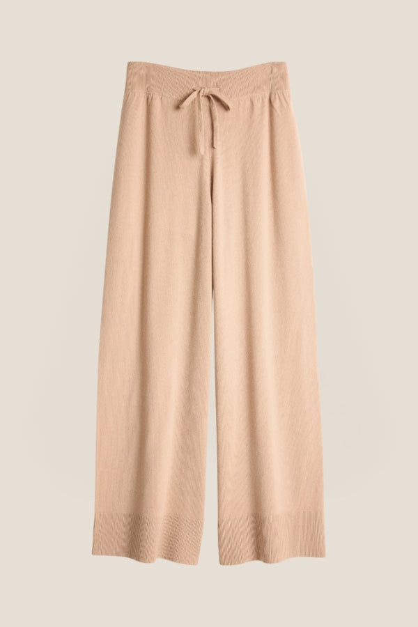 Line Of Oslo Holmes AW25 Trousers Knitted trouser Camel 061