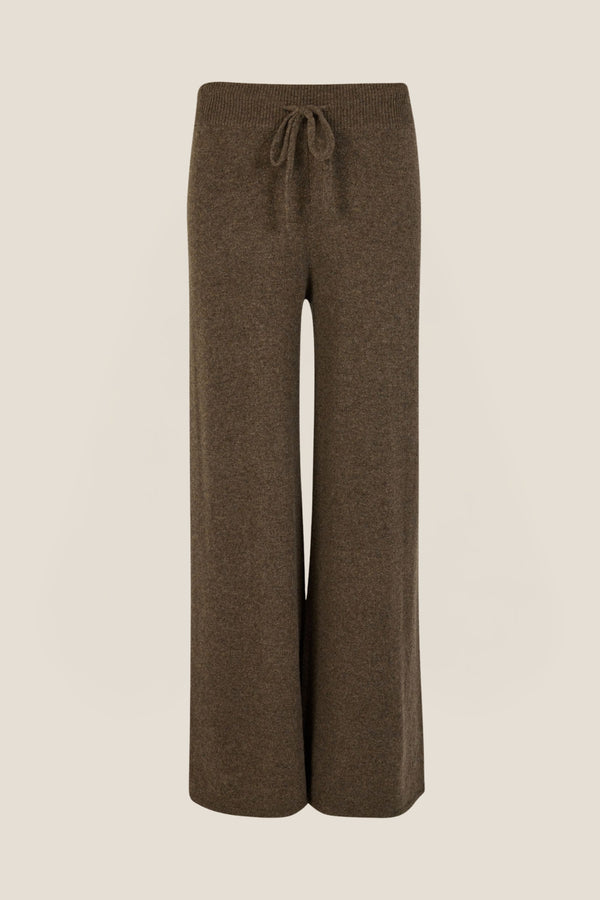 Line Of Oslo Holmes AW25 Trousers Knitted trouser Brown 063