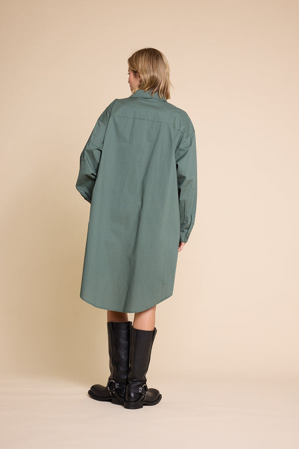 Line Of Oslo Jamie Solid Shirt Blouse Army 119