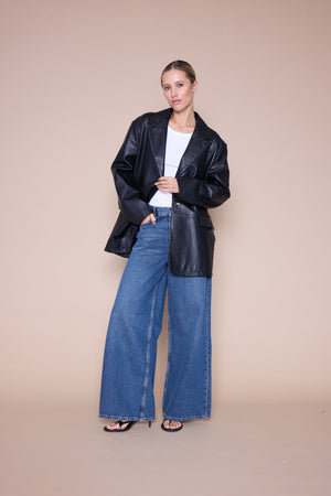 Line Of Oslo Janis Blazer Jacket Black 097