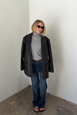 Line Of Oslo Janis Blazer Jacket Black 097