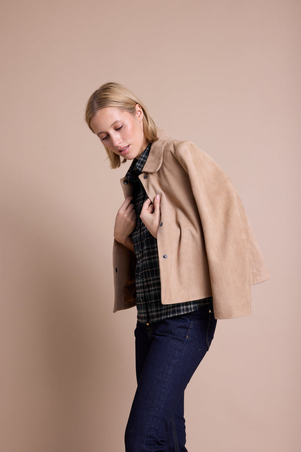Line Of Oslo Jett Semsket Jakke Jacket Camel 061