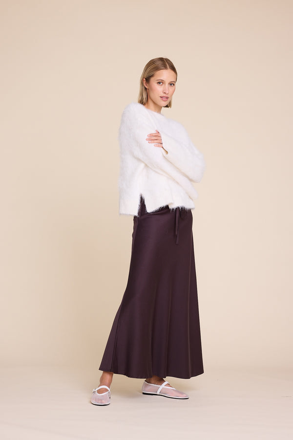 Line Of Oslo Josefine Skirt Skirt Dark brown